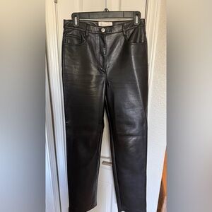 Wilfred Black Straight Leg Pants